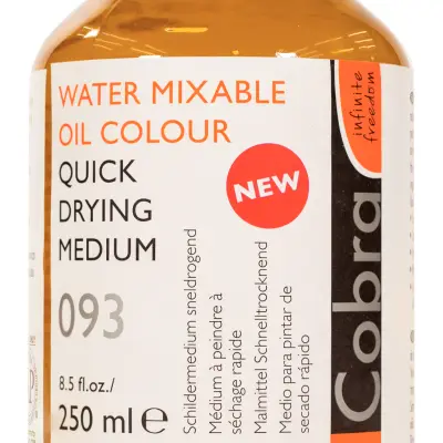 Cobra Water-Olieverf schildermedium sneldrogend 250ml bij Verfze