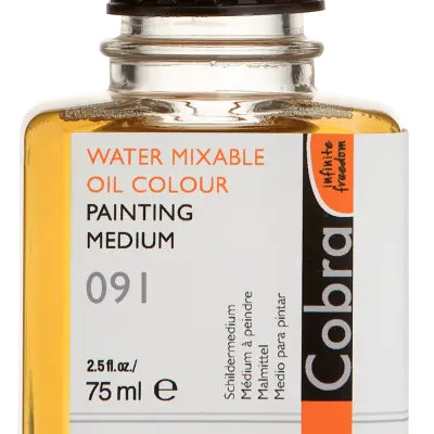 Cobra Watervermengbare Olieverf schildermedium 75 ml bij Verfze