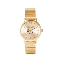 Coeur de Lion horloge Gold Sunray verguld bij Zilver.nl