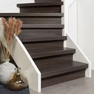 Coffee Oak doe-het-zelf traprenovatie set bij Stairscompany