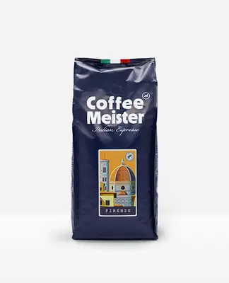 CoffeeMeister Firenze - Vol aroma met cacao en een subtiel fruitige afdronk - 1kg bij CoffeeMeister