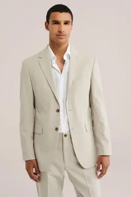 colbert - beige bij Wehkamp