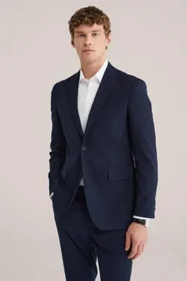 colbert donkerblauw bij Wehkamp