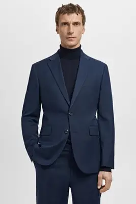 colbert marineblauw bij Wehkamp