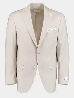Colbert mix & match beige sakko/jacket cg tannon sv 35.113s0 / 128382/21 bij Bos Men Shop