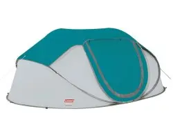 Coleman quick pitch tent galiano 4 blue bij Te Velde
