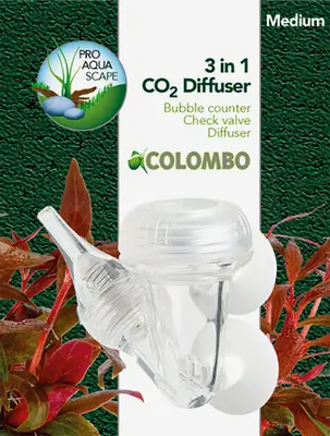 Colombo Co2 Diffusor 3 in 1 bij Aquariumplantenshop