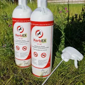 Combideal | KerbEX Rot vliegenspray 2 flessen | Gratis spraykop | Gratis verzending bij Wind Ruitersport