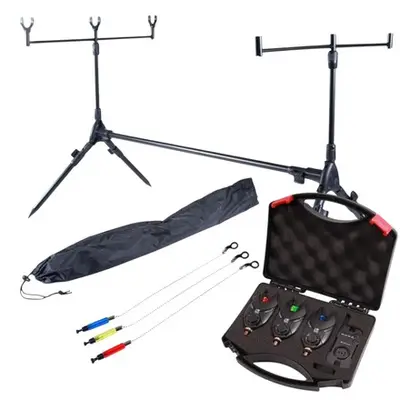 Complete Ultimate Rod Pod + Beetmelder Set bij TackleXL