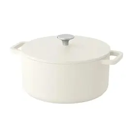 Cook & Pan - Go Ivory Gietijzeren Braadpan 28 cm - 6.5 liter bij Kookgigant