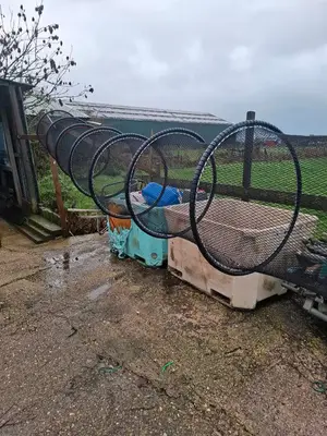 Cor de Graaf Leefnet 4 mtr. Zwart Gecoated bij Hengelsport Kruidenier