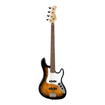 Cort GB24JJ 2-Tone Sunburst Basgitaar bij Music All In