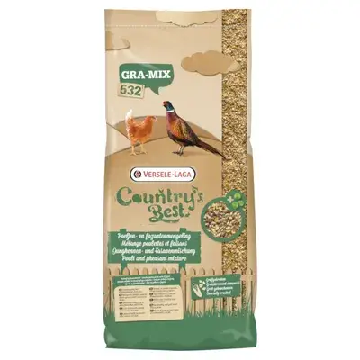 Country's Best GRA-MIX Jonge Hennen & Fazantenmix Vogelvoer 20 kg bij Bitiba