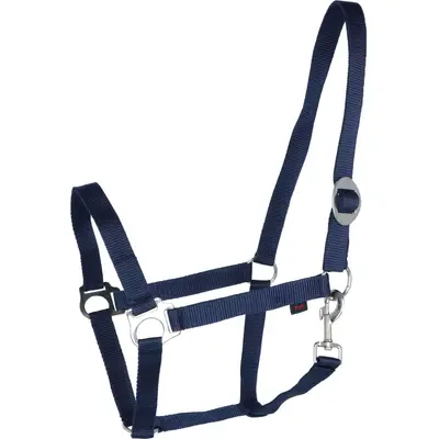 Covalliero Halster Hippo Nylon Marine bij Agradi