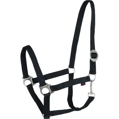 Covalliero Halster Hippo Nylon Zwart bij Agradi