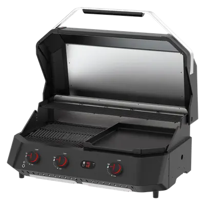 Cozze gasbarbecue & plancha G-800 Combo bij Pizzaovens.shop