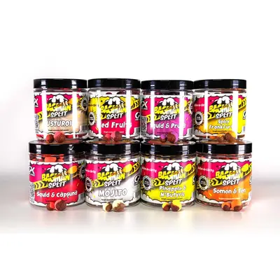 CPK Hookbait Boilies Bagman Split Squid & Strawberry 10/14 MM 130 G bij Raven Hengelsport