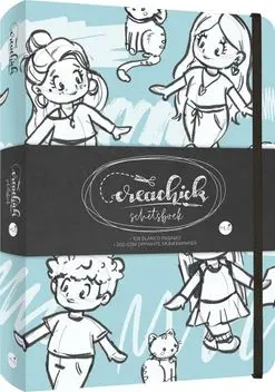 Creachick schetsboek blue bij Hobbyshop-online