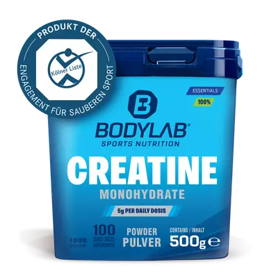 Creatine Powder (500g) bij Bodylab