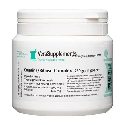 Creatine/Ribose-Complex (250 gram poeder) bij Vitaminadviceshop