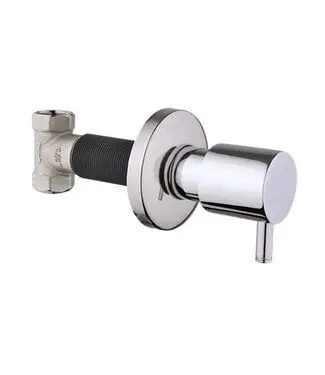 Creavit Bidetkraan rond AC90L Inbouw bidet kraan Stopkraan bij Sani4Comfort