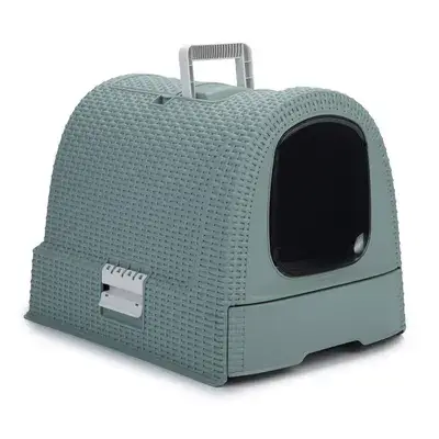 Curver Kattenbak Eco-Friendly Misty Blauw - Eco-Friendly Curver Kattenbak bij Zooplus
