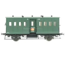 CW Modelbouw H0 Postrijtuig van de NS P2051 bij ModeltreinWinkel.nl