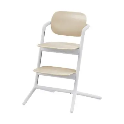 Cybex Lemo Kinderstoel Sand White bij Babypark