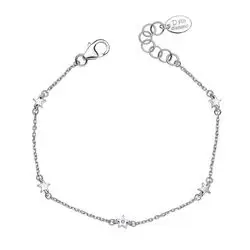 D for Diamond armband Diamond Star Station bij Zilver.nl