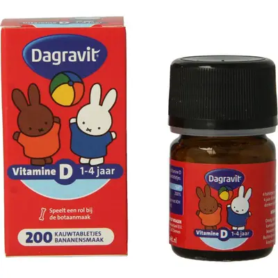 Dagravit Vitamine D Tablet Kids bij Vitatheek
