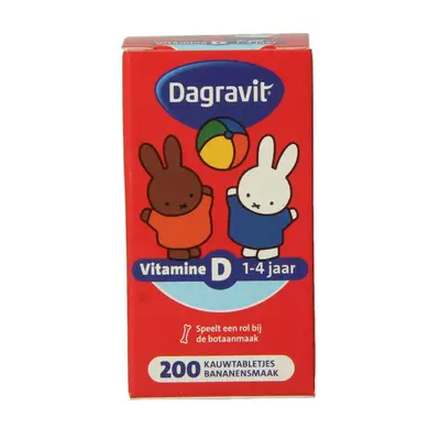 Dagravit Vitamine D Tablet Kids bij Vitatheek