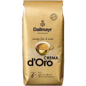 Dallmayr Crema d'Oro bonen 1 kg bij De Koffiebaron