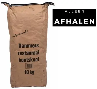 Dammers Restaurant Houtskool (10 kg) bij Beef Exclusief
