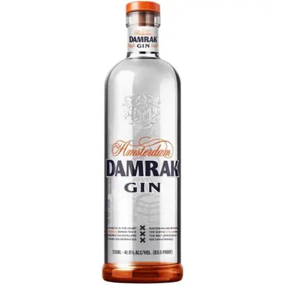 Damrak Gin 70cl bij Whisky.nl