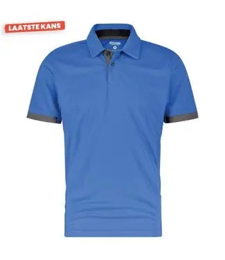 DASSY Traxion D-Flex Werkpolo Blauw/Grijs bij Bedrijfskledingonline
