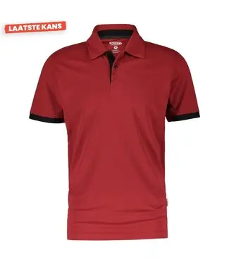 DASSY Traxion D-Flex Werkpolo Rood/Zwart bij Bedrijfskledingonline
