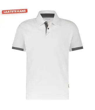 DASSY Traxion D-Flex Werkpolo Wit/Grijs bij Bedrijfskledingonline