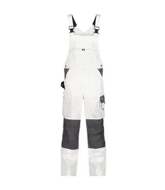 DASSY Versailles Schilders Tuinbroek Wit/Grijs bij Bedrijfskledingonline