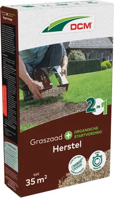 DCM graszaad herstel 80 m2 bij Intratuin