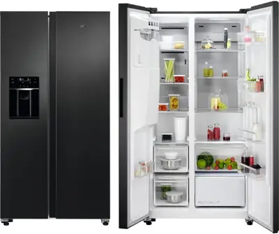 de AEG Amerikaanse koelkast ORX9V351DB bij De Schouw Witgoed