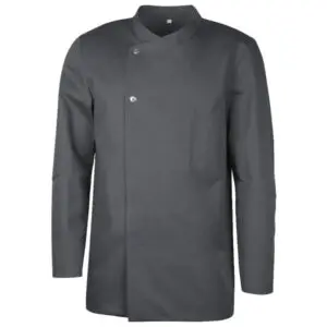 De Berkel BALDER-Heren koksbuis +stretch +borstzak antraciet bij DC Vakkleding