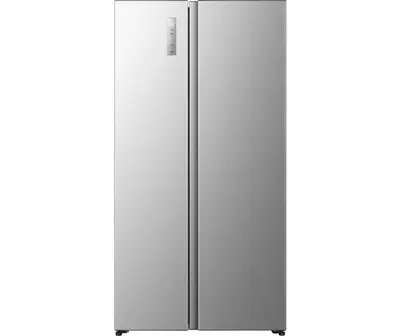 de Hisense side-by-side koelkast RS3P558NEID bij De Schouw Witgoed