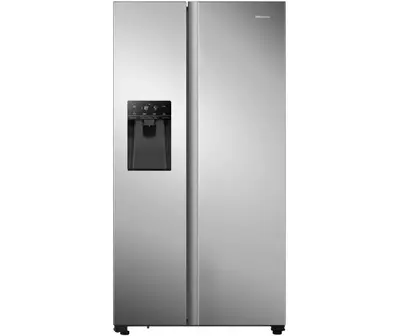 de Hisense side-by-side koelkast RS5P535NPCE bij De Schouw Witgoed