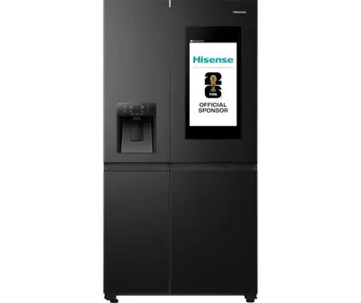 de Hisense side-by-side koelkast RS9P628GPFE bij De Schouw Witgoed
