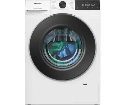 de Hisense wasmachine WF3E8063BWF bij De Schouw Witgoed