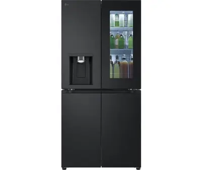de LG side-by-side koelkast GMG860EPBE bij De Schouw Witgoed
