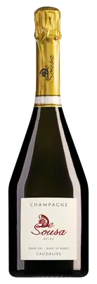 De Sousa Champagne Grand Cru Cuvée des Caudalies Extra Brut bij Whiskyshop.nl