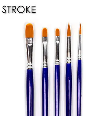 DecoArt Stroke Set – Professionele Penselen set voor Acrylverf en Hobby verf bij Online-Schilderij