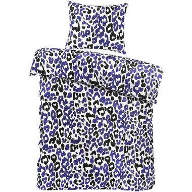 Dekbedovertrek Kaat Panter Blauw bij Kwantum
