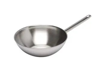 Demeyere Apollo 7 Wok 26 cm - vlakke bodem bij Kookshop de Pepermolen